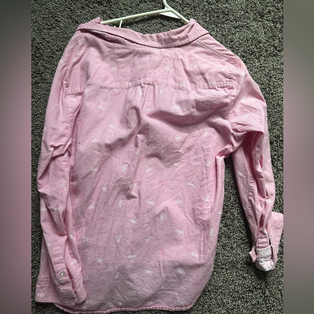 pink button down - Picture 2 of 2